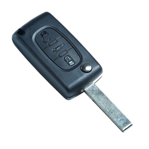 Silca remote shell - HU83BRS8N 3 Button Flip no battery...