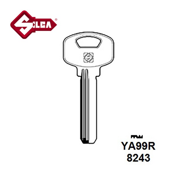 Silca YA99R Dimple Security Cylinder Blank 