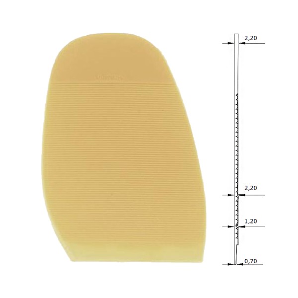 Vibram Simona Stick on Soles 2.2mm Ladies