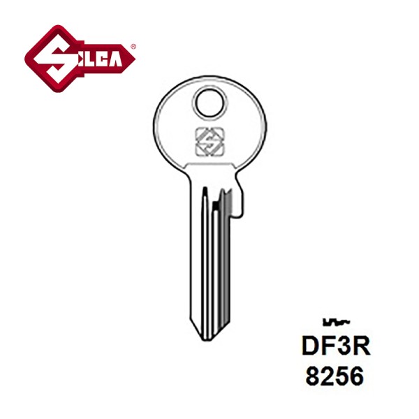 Silca DF3R DAF Household Cylinder Blank 