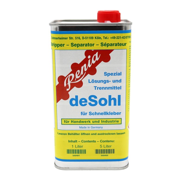 Renia deSohl-Solvent Thinners 1 Litre