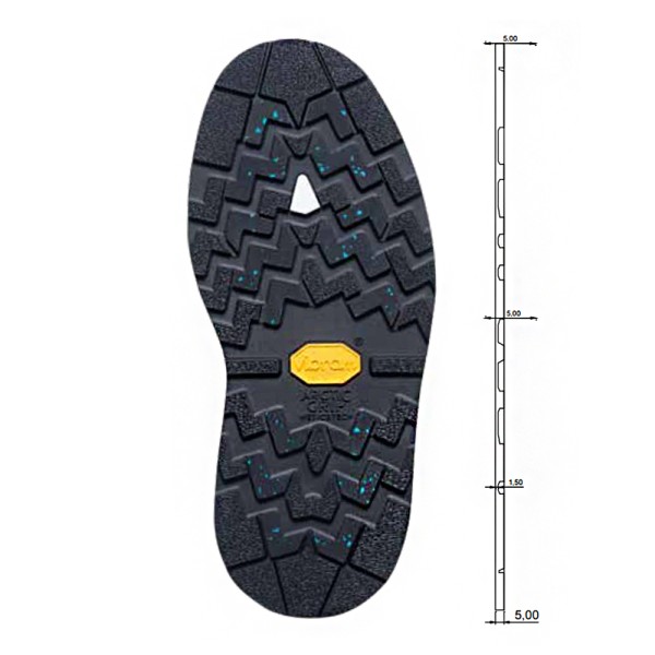 Vibram 012AG 12AGS Christy Arctic Grip Sole Unit