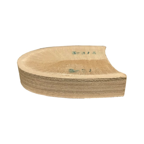 Premium Leather Built Heel Blocks 20mm