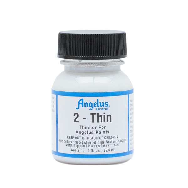 Angelus 2-Thin Thinners for Reducing Viscosity 1 fl oz/30ml Bottle