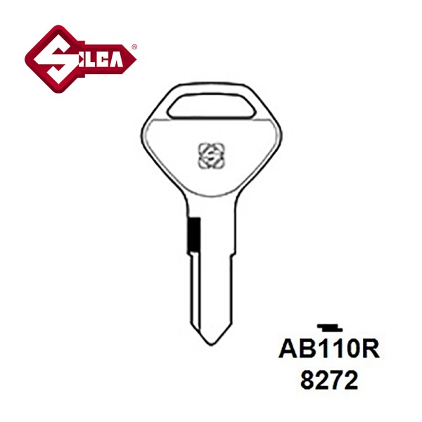 Silca AB110R Abus Padlock Blank 