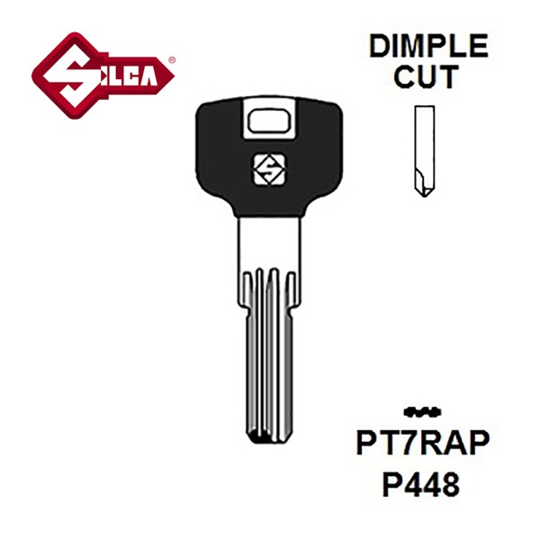 Silca PT7RAP Potent Dimple Blank 