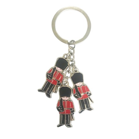 London Charm Key Ring with Three Guards