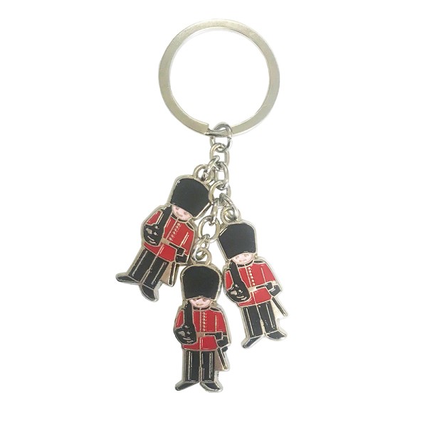London Charm Key Ring with Three Guards