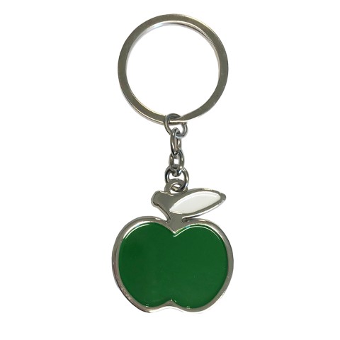 Green Apple Key Ring