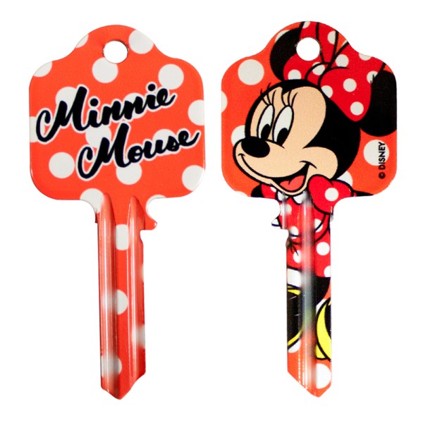 Licensed Keys - Minnie Mouse Ref UL054 Red