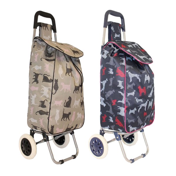 Borderline Shopping Trolley ST06 Cats or Dogs Patterns