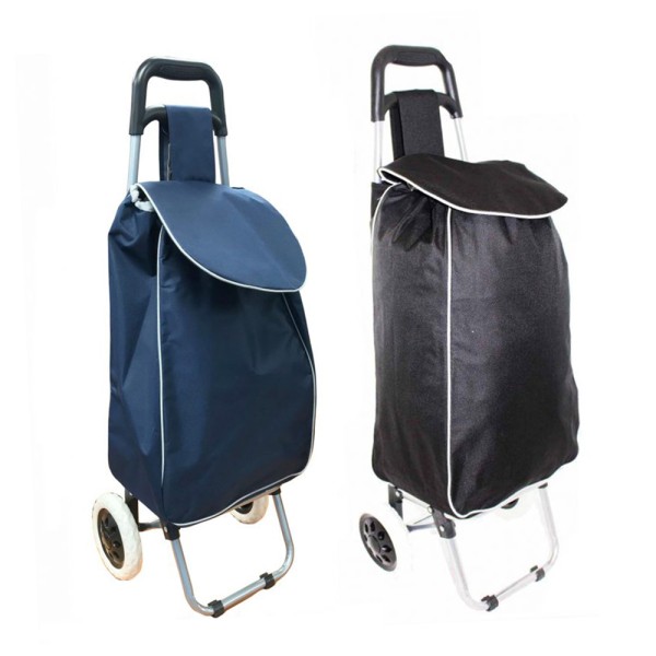 Borderline Shopping Trolley ST06 Plain Black or Blue