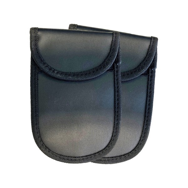 Signal Blocking Key Cases (Pack of Two) with Back Clip