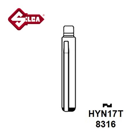 Silca HYN17T Hyundai Car Blade 
