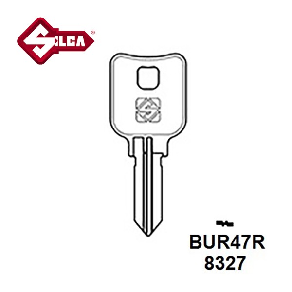 Silca BUR47R Burg Cylinder Blank