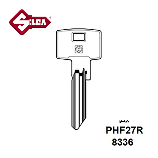 Silca PHF27R Pfaffenhain Cylinder Blank JMA PFA25