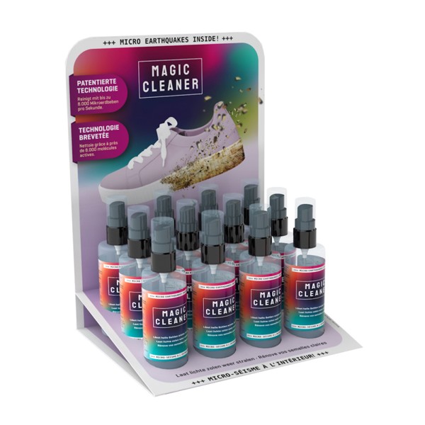 Bama Magic Sole Cleaner Click Clack Display