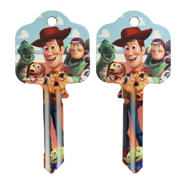 Licensed Keys Toy Story Buzz & Woody (Silca Ref UL054)