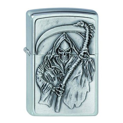 Zippo Lighter Reapers Curse Emblem