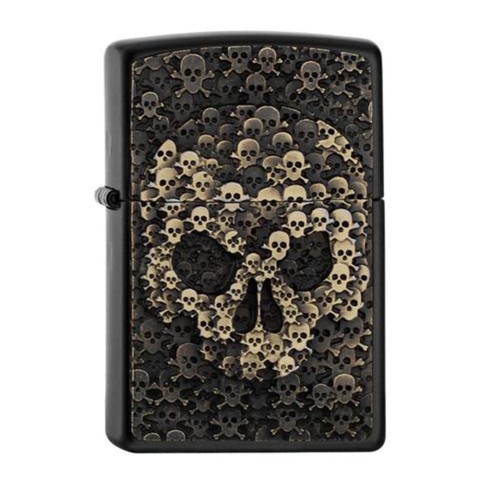 Zippo Lighter Skulls In Skull