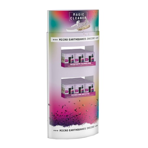 Bama Magic Elements Floor Display for 48 Magic Cleaner Kits