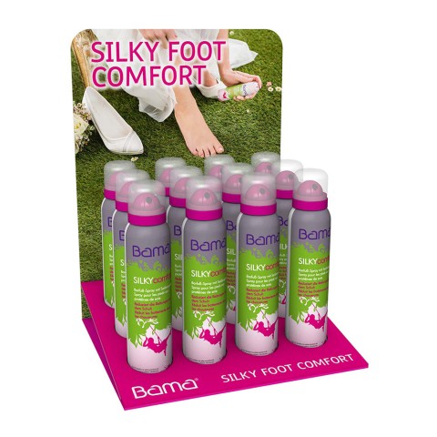 Bama Silky Foot Click Clack Display