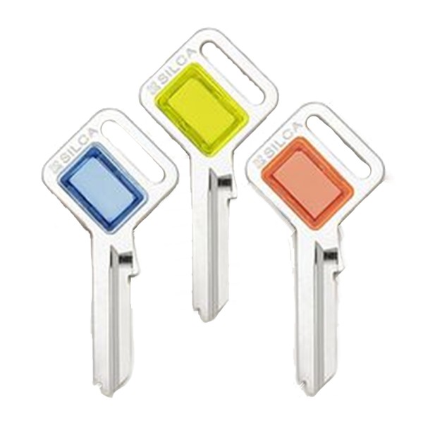 Silca Taggy Key Blanks Hook 5847 UL50 Mixed Colours (50 pcs)