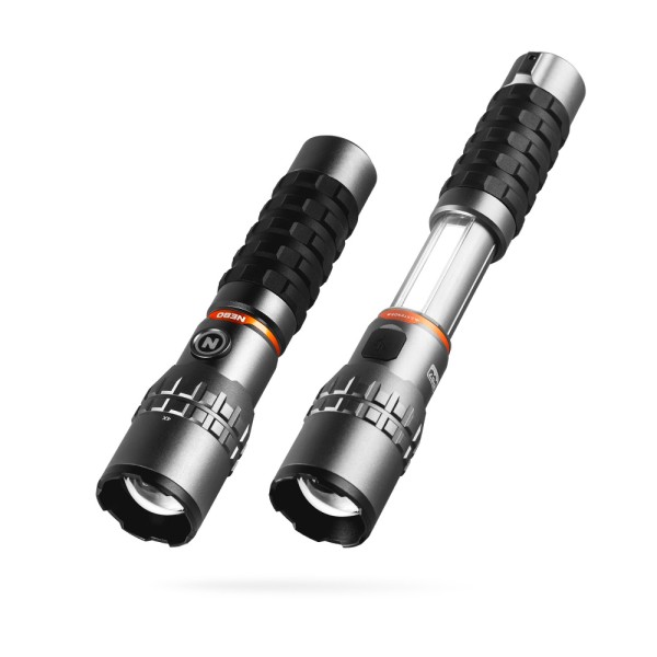 Nebo SLYDE KING 2K 2000 Lumen Rechargeable Flashlight and 500 Lumen Work Light