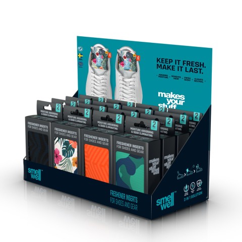 Smellwell Freshener Inserts Pre-Packed Display including...