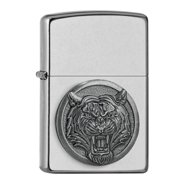 Zippo Lighter Emblem Special Order, Tiger Logo