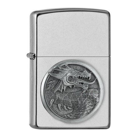 Zippo Lighter Emblem Special Order, Dragon Logo