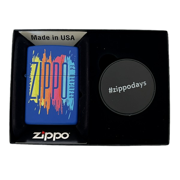 Zippo 229 Design Founder Set Special Order inc Lighter & Mobile Phone Holder