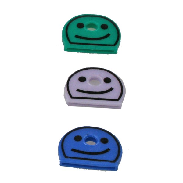 Smiley Face Key Caps