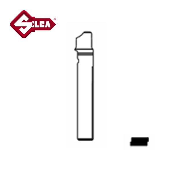 Silca HU162AT Seat/Skoda/VW Car Emergency Blank 