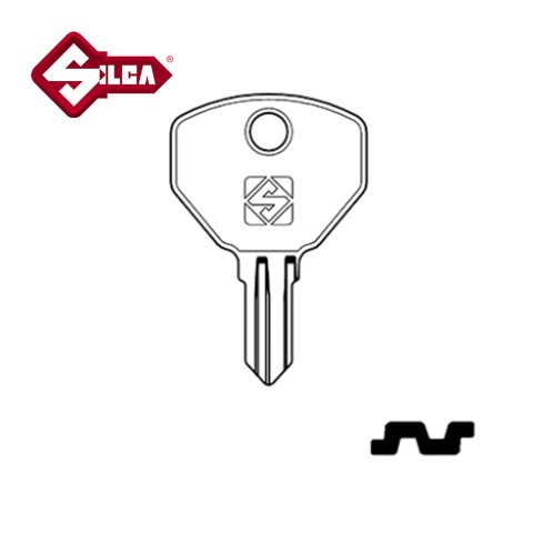 Silca TOR1 Tork Flat Key Blank