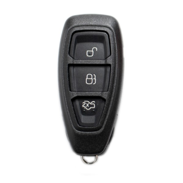 Key Empty Shell Brass - 3 Buttons For Ford Vehicles