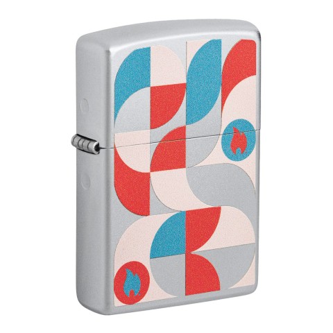 Zippo Days Promotional Lighter 205 Geometric Design