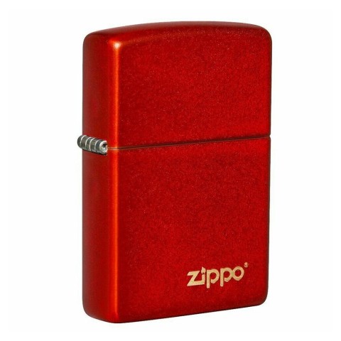 Zippo Lighter Anodized Red Zippo Lasered