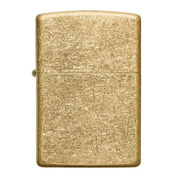 Zippo Lighter Regular Tumbled Brass