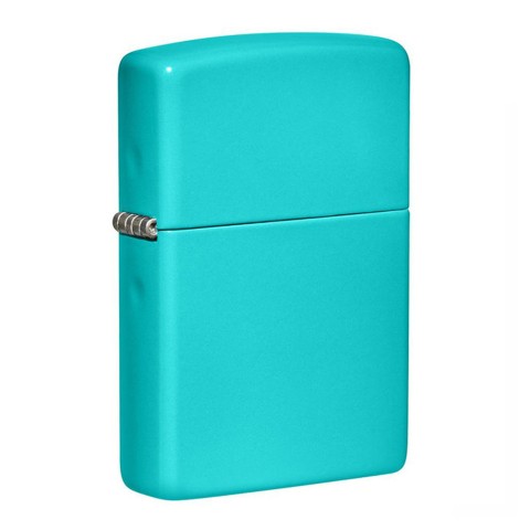Zippo Lighter 49454 Flat Turquoise Zippo Lasered