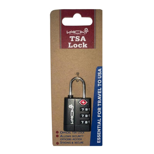 Vacay Accessories TSA Combi Lock