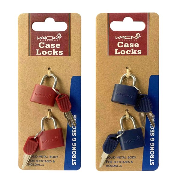 Vacay Accessories Twin Pack Padlocks