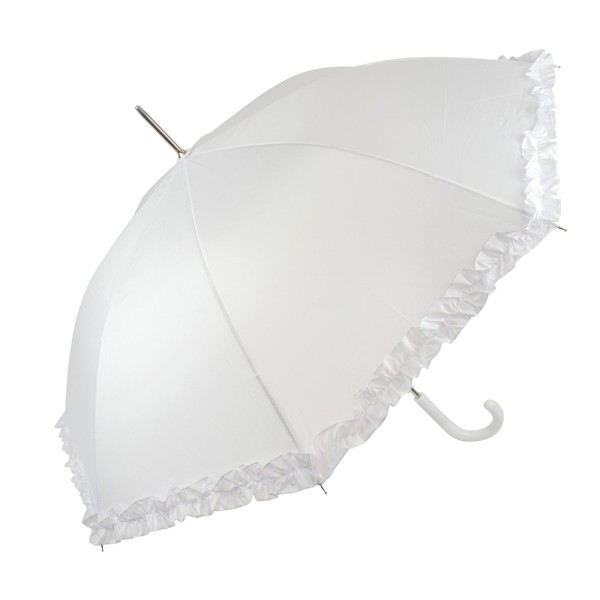 Bridal Walking Umbrella, Colour - White