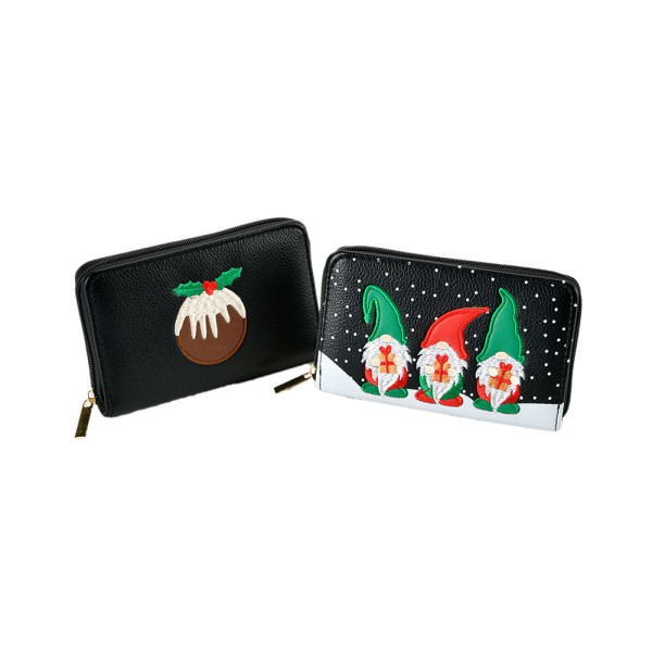 Gnomes/Christmas Pudding Purse (Free Counter Display When 12 Purchased)
