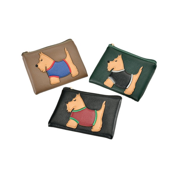 Scottie Dog Mini Purse Assorted Colours