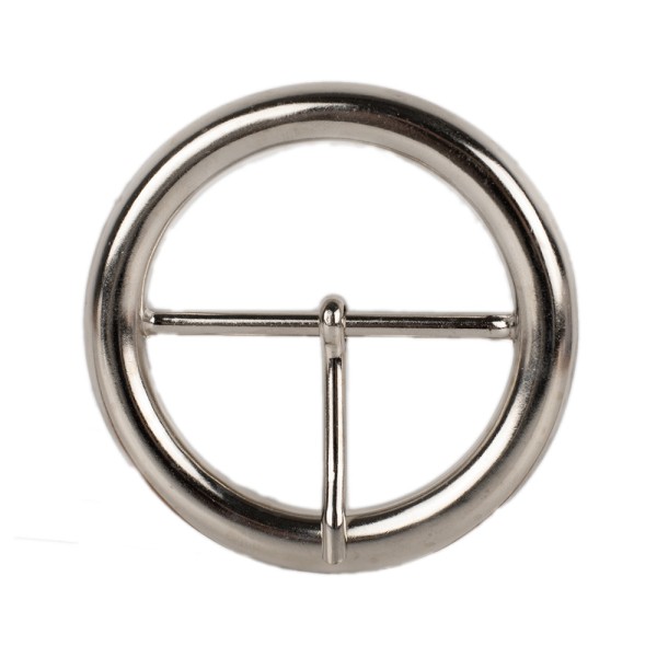 Buckles Large Round Shape Nickel Plated