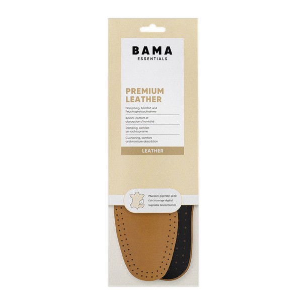 Bama Essentials Premium Leather Insoles