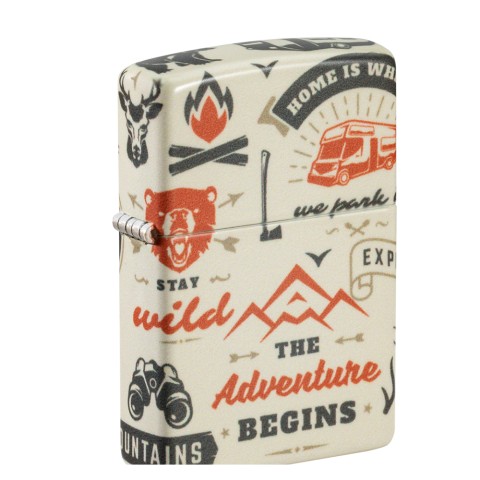 Zippo Lighter Outdoor Adventure Design