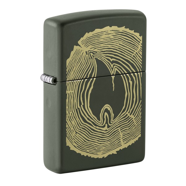 Zippo Lighter Wood Ring Design