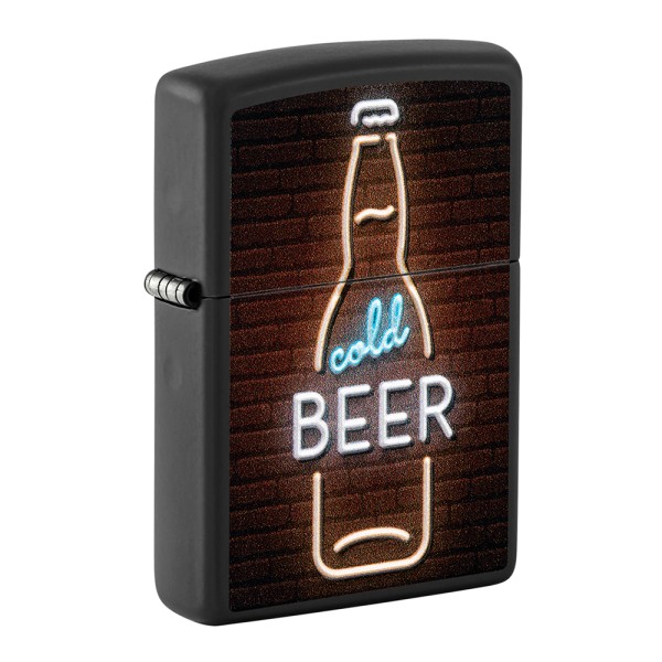Zippo Lighter Beer Sign